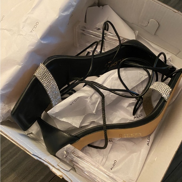 SOLD - Aldo Onardonia Strappy Heeled Sandal - Picture 3 of 4